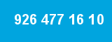 926 477 16 10 926 477 16 10